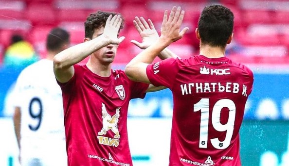 Рубин и Урал завършиха при резултат 1:1 bet365