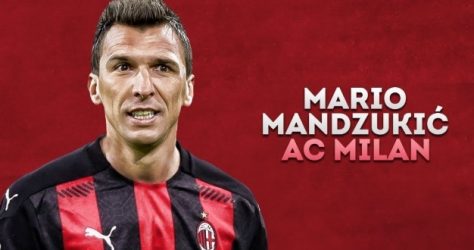 Марио Манджукич ще играе с номер 9 в Милан bet365