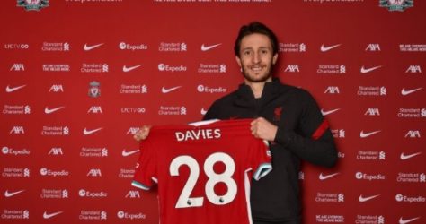 Ливърпул обяви привличането на Бен Дейвис bet365